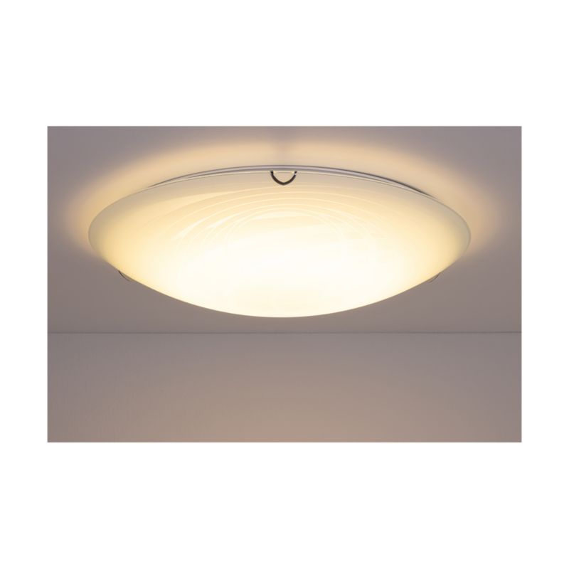 SPOT Light loftlampe 1xLED 18W subtil hvid i klassisk komposition fra polsk producent, 1 stk.