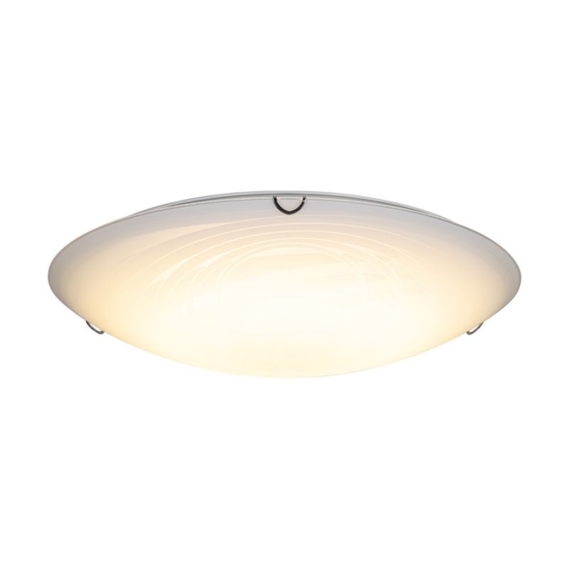 SPOT Light loftlampe 1xLED 18W subtil hvid i klassisk komposition fra polsk producent, 1 stk.