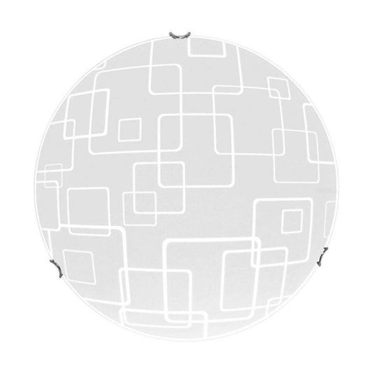 SPOT Light loftlampe 1xLED 18W – subtil kombination af krom og hvid fra polsk producent, 1 stk.