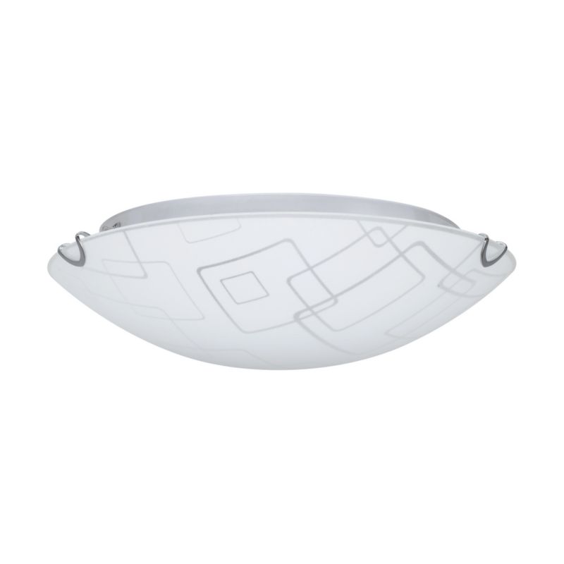 SPOT Light loftlampe 1xLED 18W – subtil kombination af krom og hvid fra polsk producent, 1 stk.