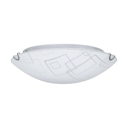 SPOT Light loftlampe 1xLED 18W – subtil kombination af krom og hvid fra polsk producent, 1 stk.