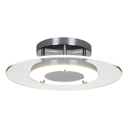 SPOT Light loftlampe 1xLED 22W kombination af krom og transparent glas, polsk producent, 1 stk.