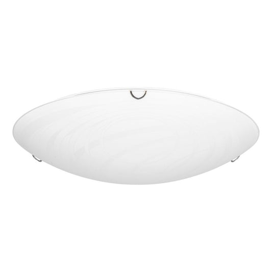 SPOT Light loftlampe 1xLED 30W hvidt glas, minimalistisk design fra polsk producent, 1 stk.