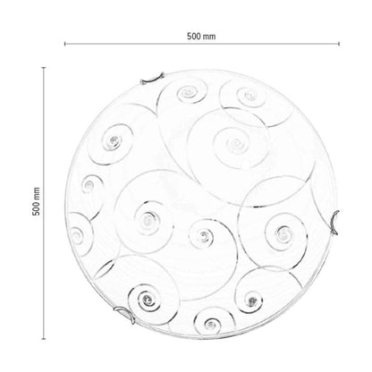 Loftlampe SPOT Light 1xLED 30W Hvid, Minimalistisk Stil fra Polsk Producent, 1 stk.