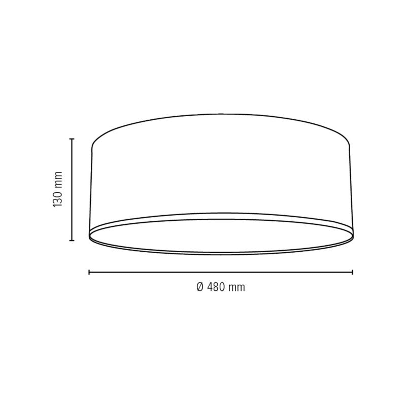SPOT Light loftlampe 1xLED 30W elegant hvid, polsk producent, 1 stk.