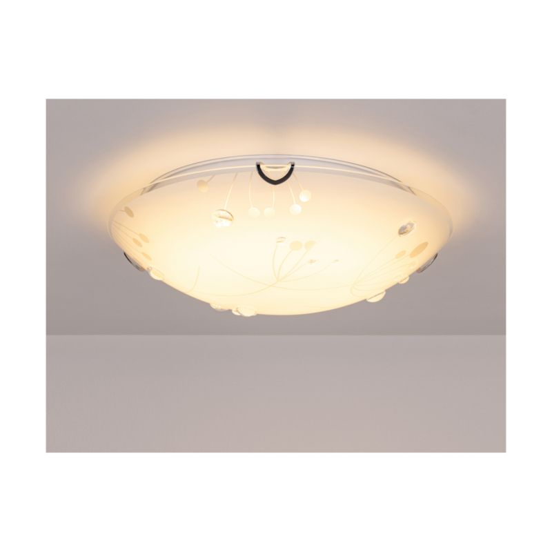 SPOT Light loftlampe 1xLED 30W klassisk hvid i minimalistisk stil fra polsk producent, 1 stk.