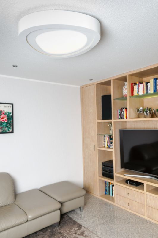 SPOT Light loftlampe 1xLED 66W elegant hvid i klassisk design fra polsk producent, 1 stk.