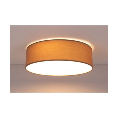 Loftlampe SPOT Light 3xE27 Max. 25W Subtil brun tekstil, polsk producent, 1 stk.