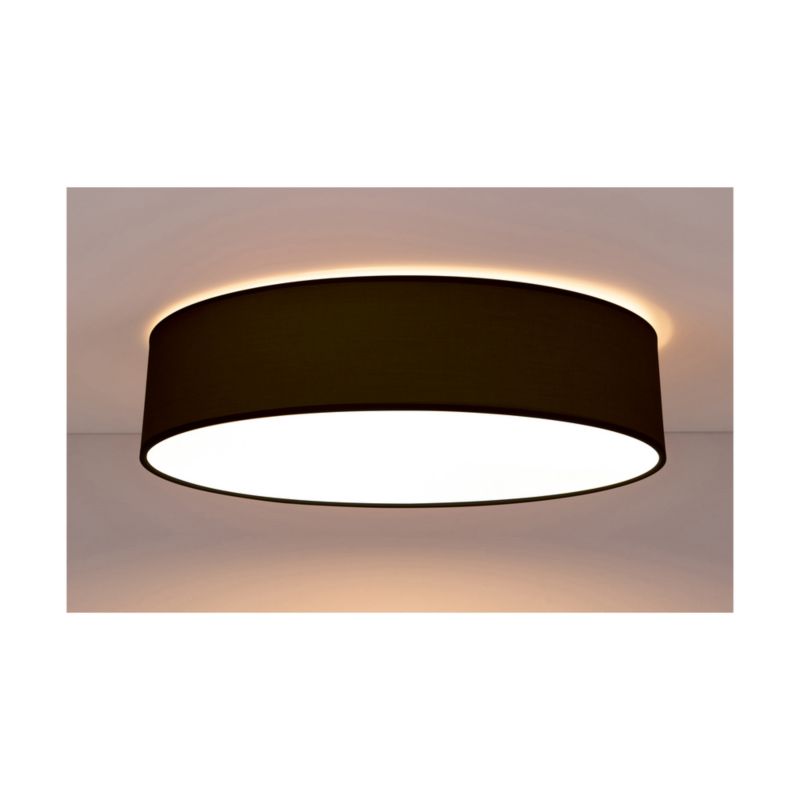 Loftlampe SPOT Light 4xE27 Max. 25W Elegant antracitfarvet stof, polsk producent, 1 stk.