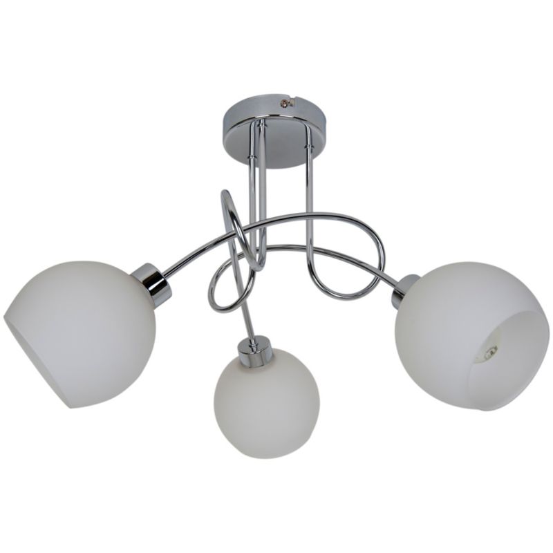 Loftslampe Vacuna 3 x E14 Krom