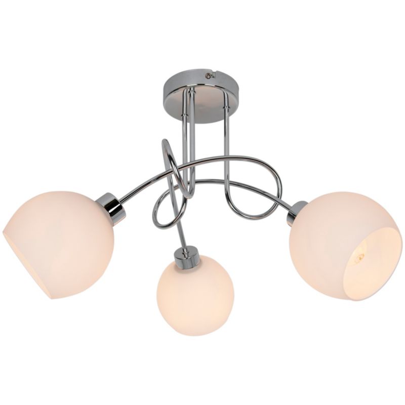 Loftslampe Vacuna 3 x E14 Krom