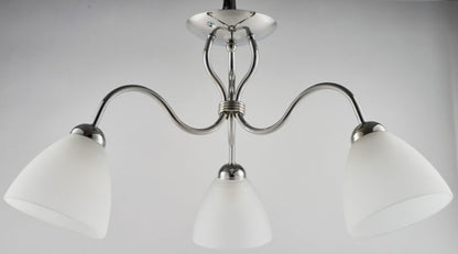 Loftslampe Lysekrone Ariel 3 x 60 W E27 Krom