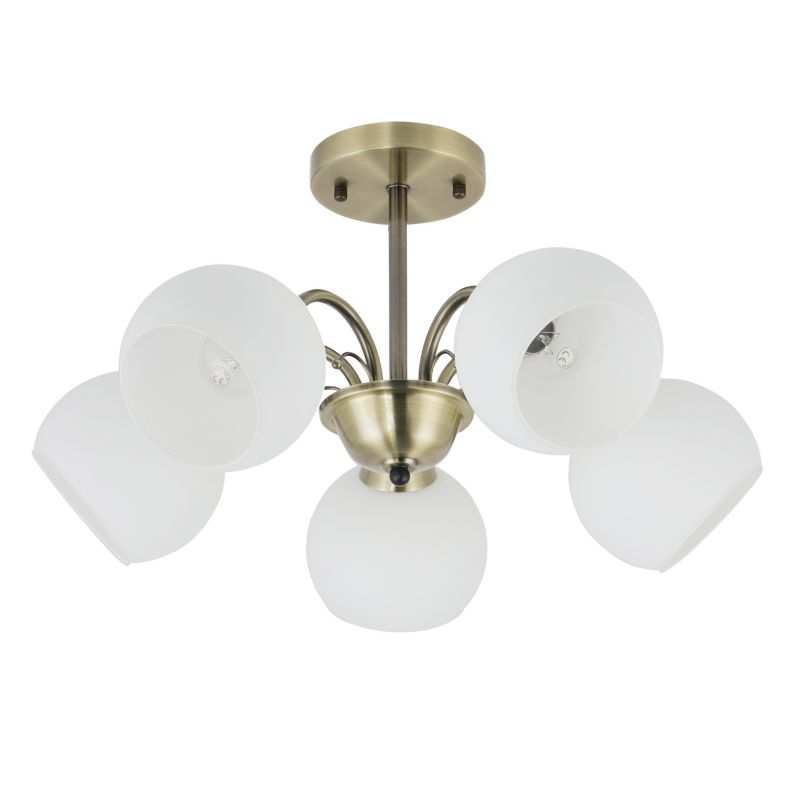 Loftslampe Nestor 5 X E27 Patina