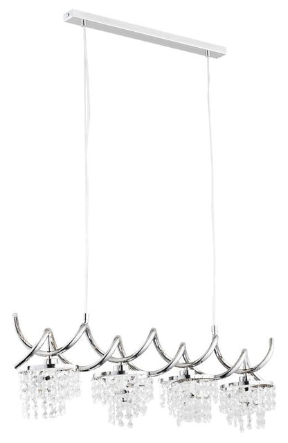 Loftslampe Lysekrone Helisa 4 x 40 W E14 Krom