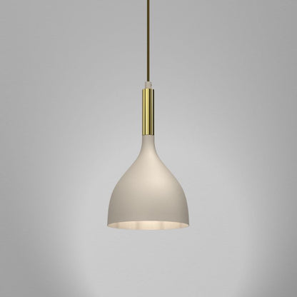 Loftslampe Lysekrone Noak 1xE27 Beige/Guld