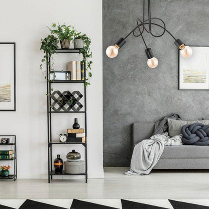 Loftslampe Lysekrone Tango 3 x 60 W E27 Sort