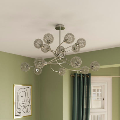 Loftslampe Caelus 14 x G9 Krom