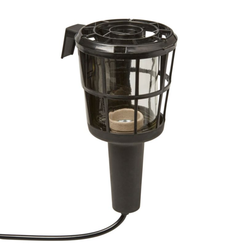 Værkstedslampe 1 x 60 W E27 med 5 m ledning