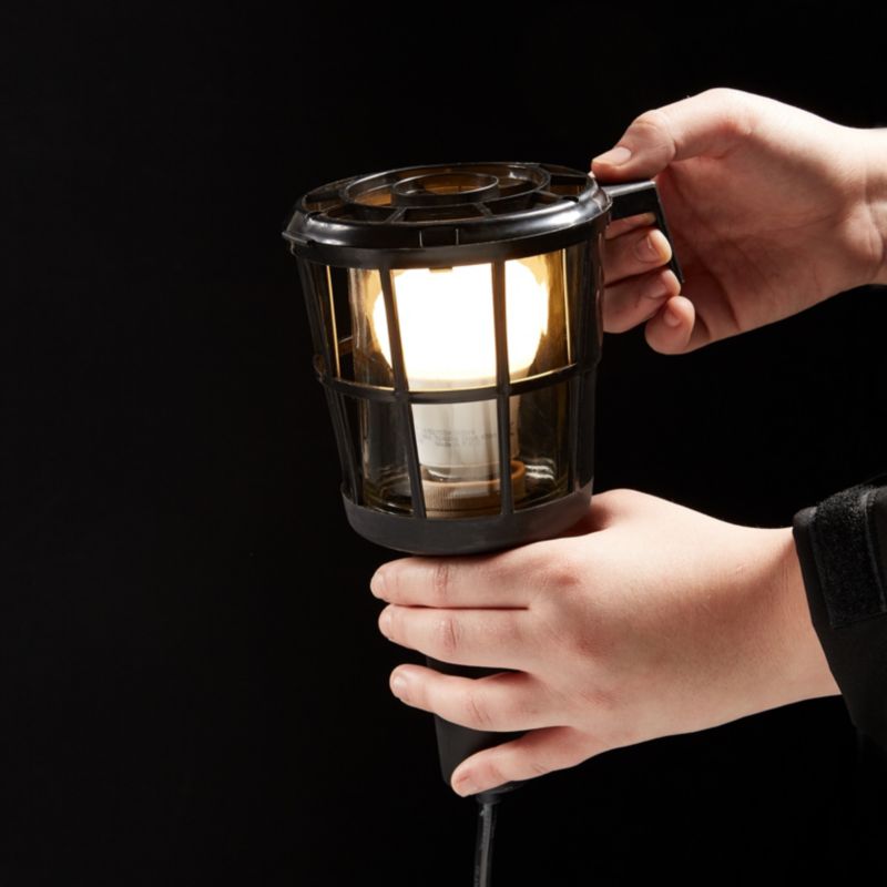 Værkstedslampe 1 x 60 W E27 med 5 m ledning