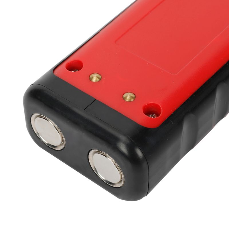 LED Arbejdslampe Genopladelig 8W Rød-Sort