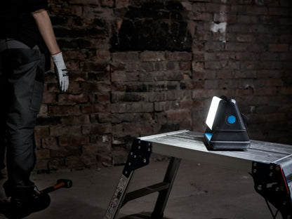 Værkstedslampe 1000 lm IP54 Sort