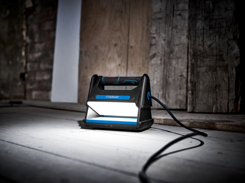 Værkstedslampe 1000 lm IP54 Sort