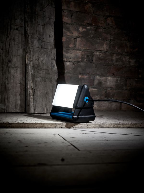 Værkstedslampe 1000 lm IP54 Sort