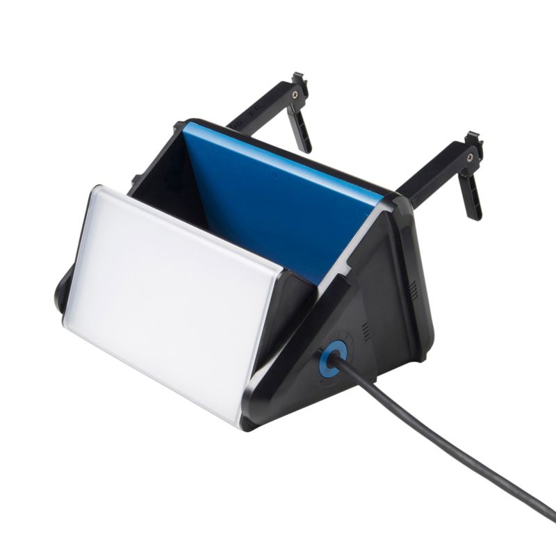 Værkstedslampe 1000 lm IP54 Sort