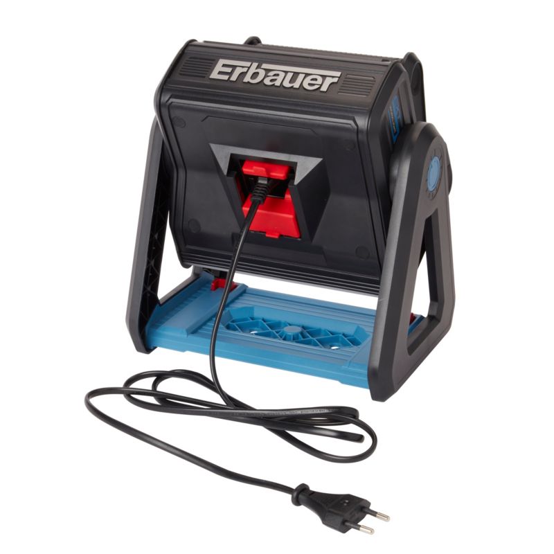 Erbauer 18 V 2000 lm arbejdslygte uden batteri