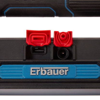 Erbauer 20 W arbejdslygte med USB og bilstik