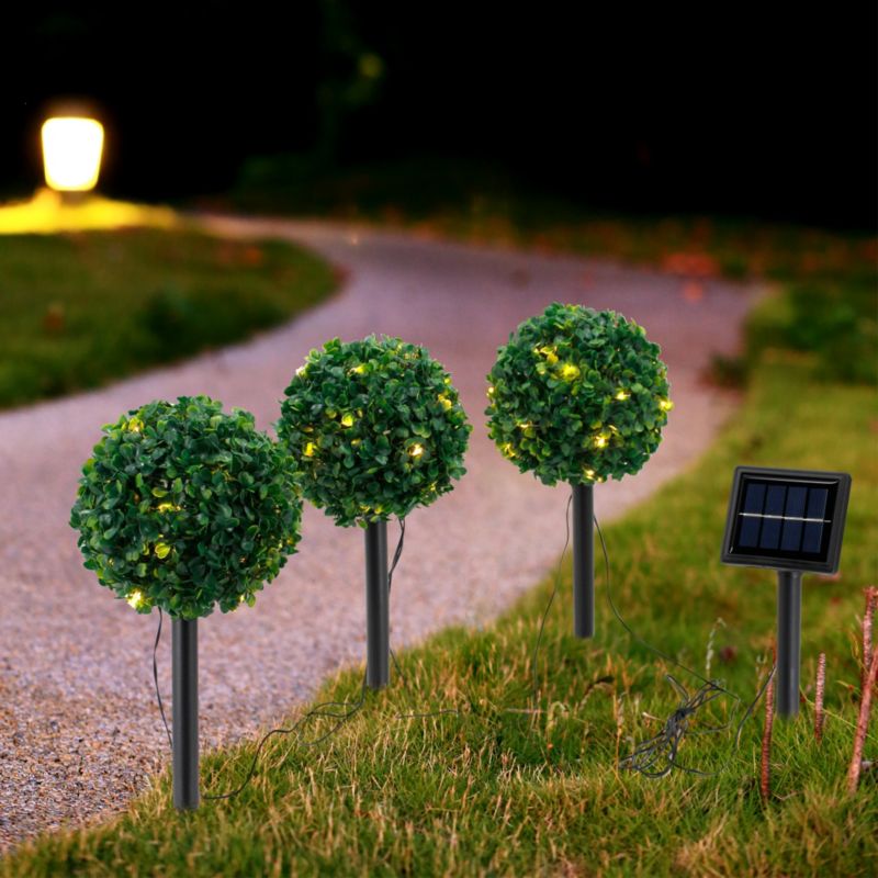 Coogee solcelledrevet nedstikslampe x3