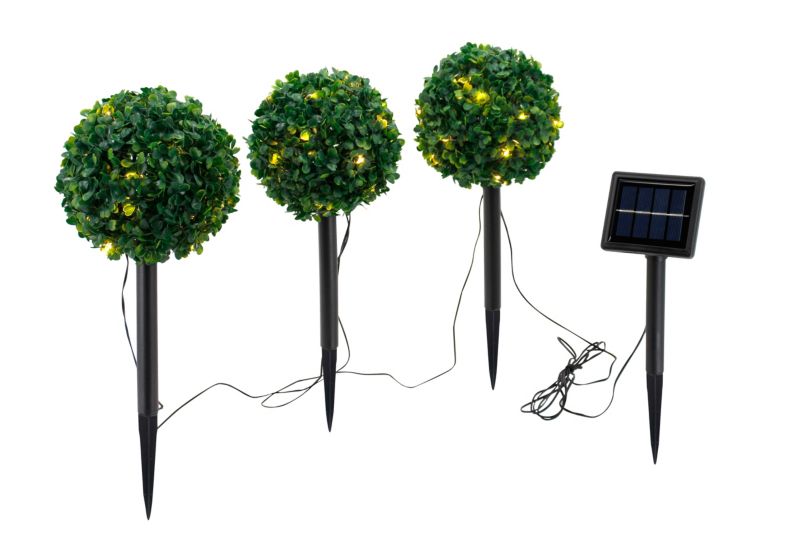 Coogee solcelledrevet nedstikslampe x3