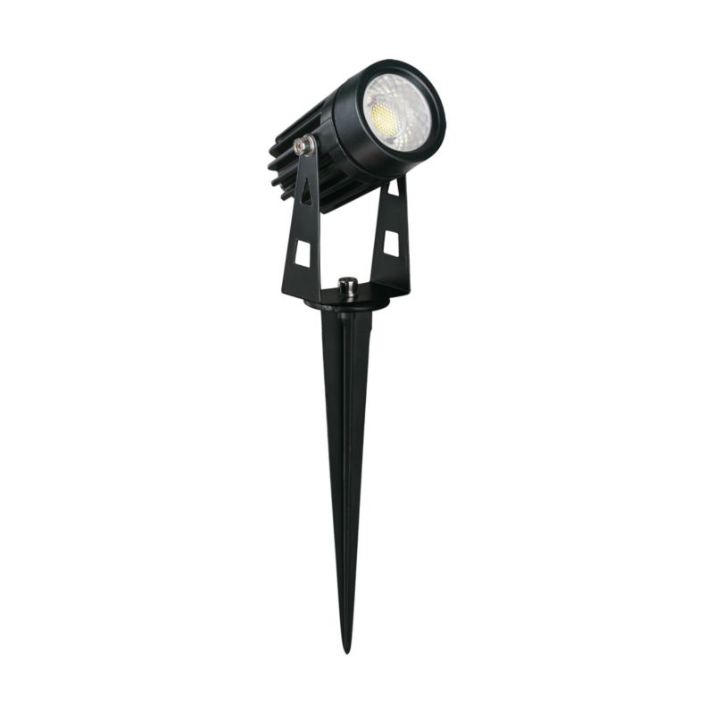 Nedstikbar LED-lampe Struhm Plant Neutral White 3 W Sort