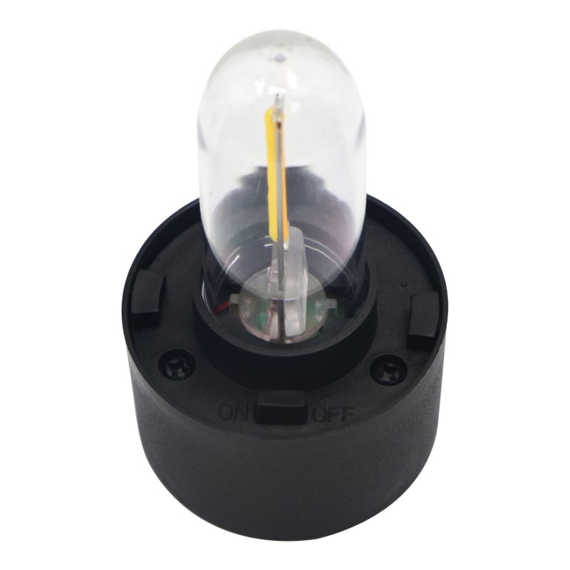 Solcelledrevet nedstikslampe med filament 3000 K