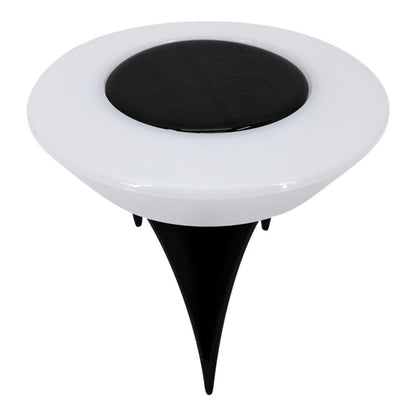 Sollys Nedstiklampe 3000 K IP44 Sort/Hvid