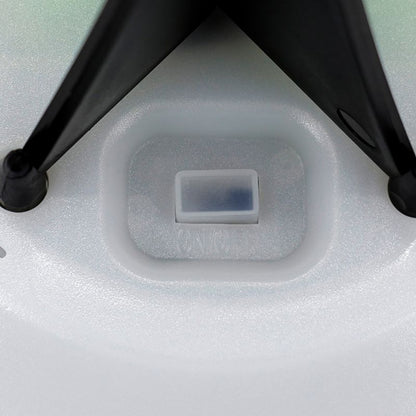Sollys Nedstiklampe 3000 K IP44 Sort/Hvid
