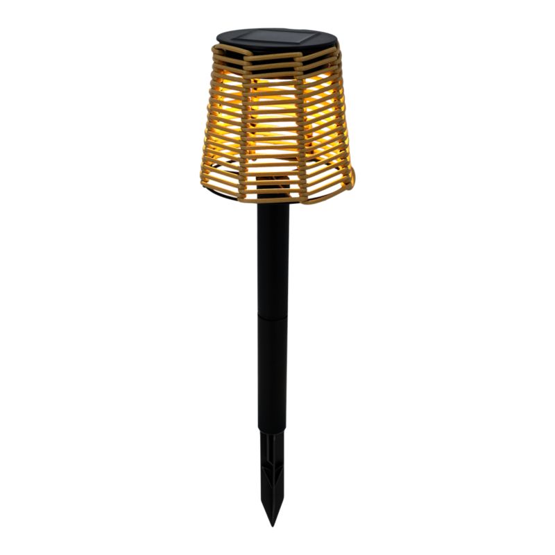 Solarskærvepære Rattan 3000 K IP44