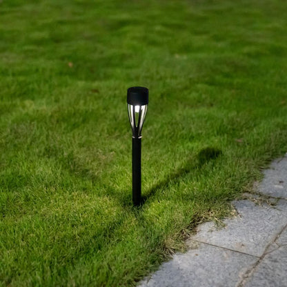 Dekorativ solcellelampe til nedstikning