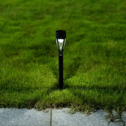 Dekorativ solcellelampe til nedstikning
