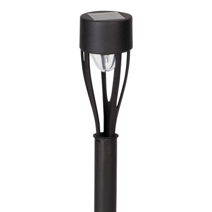 Dekorativ solcellelampe til nedstikning