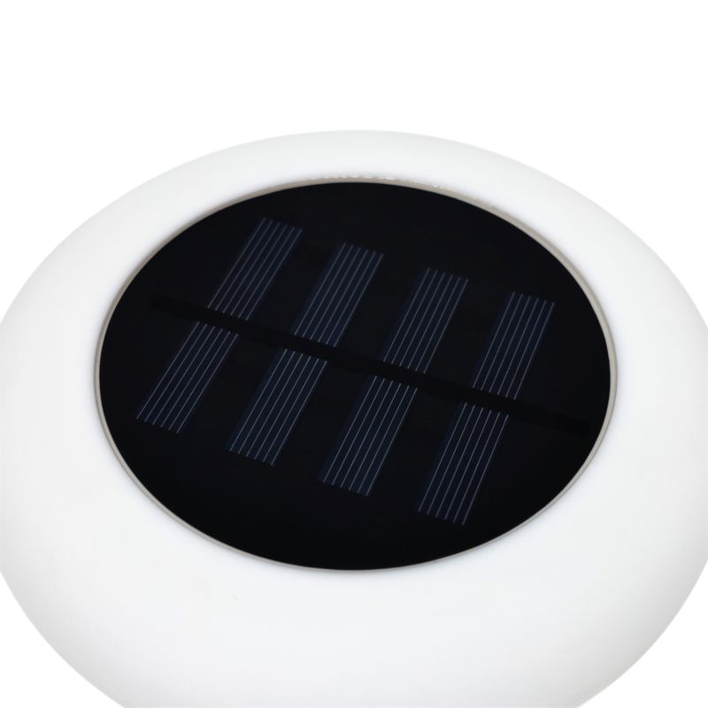 Solarskovelampe RGB IP65 Sort/Hvid 138 mm
