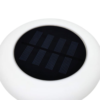 Solarskovelampe RGB IP65 Sort/Hvid 138 mm