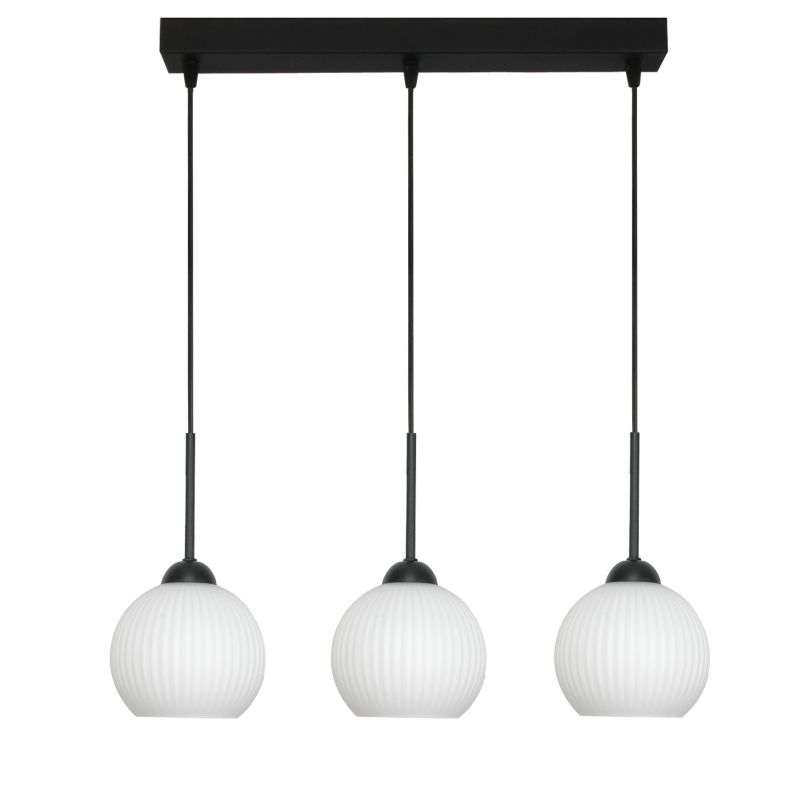 Loftslampe FIONA 3xE27 Hvid 60 cm