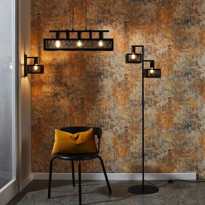Loftslampe Albert 3-punkts Sort