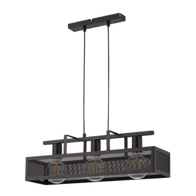 Loftslampe Albert 3-punkts Sort