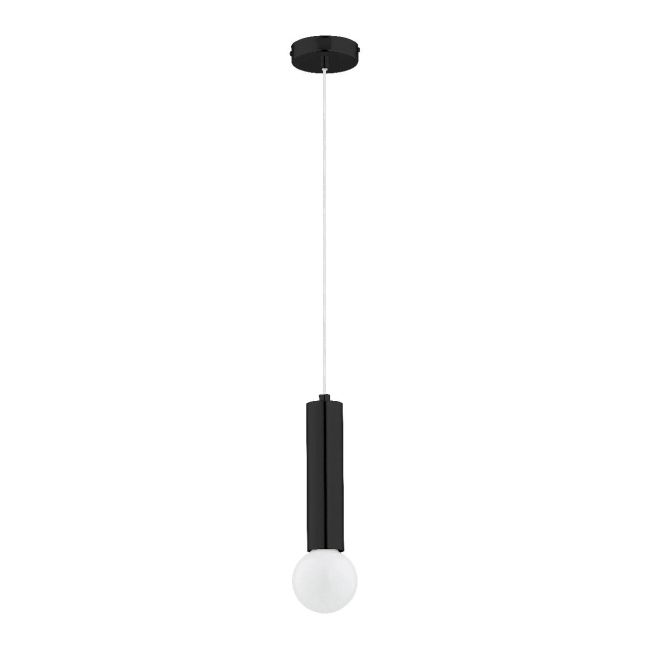 Loftslampe Jazz 1-punkts E27 Sort
