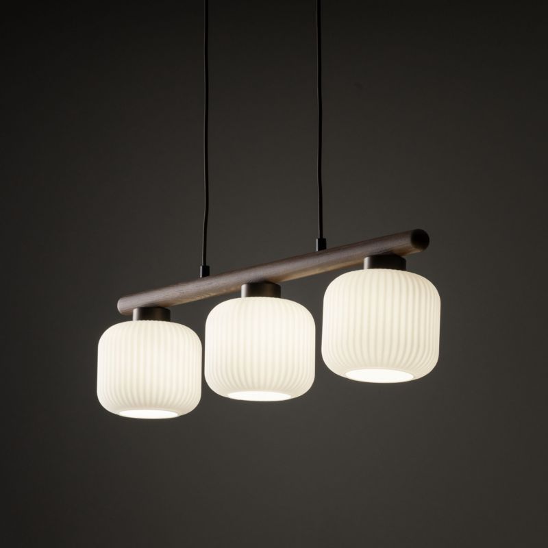 Hængelampe Arlo 3xE14 Brun