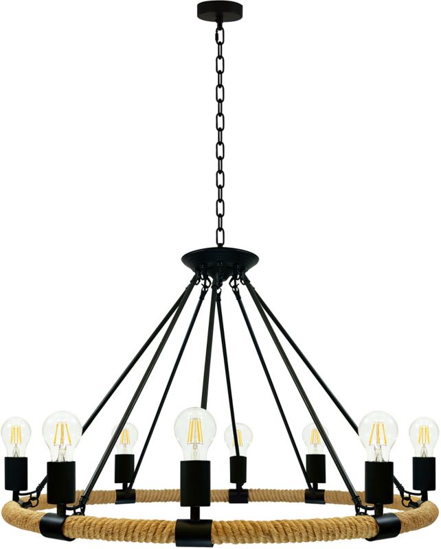 Hængelampe Arthur 8 x 60 W E27