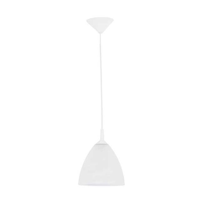 Hængelampe Bartek 1 x 75 W E27 Alabaster