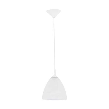Hængelampe Bartek 1 x 75 W E27 Alabaster